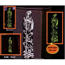 Grim Reaper Glow in the Dark Halloween Decoration