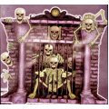 Skeletons in Fireplace - Create a Scene Halloween Decor