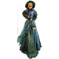 Standup Halloween Witch Decoration - 47" Light and Sound Activated