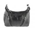 Black Genuine Leather Purse - 98139