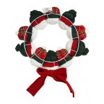 Holiday Wreath - Plush Snowman Decor