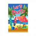 Party Invitations w/ Envelopes " Pool Or Beach" - 8 cnt