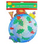 Laser Christmas Decorations - 2pc. (Snowman and Ornament)