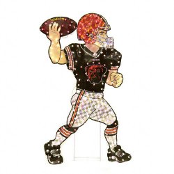 Cleveland Browns NFL Light-Up Animated Player Lawn Decoration (44")