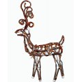 36" Holiday Lawn Reindeer Decor - 70 Light Pre-Lit Reindeer