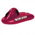 Inflatable Sled - San Francisco 49ers NFL 2 in 1 Snow and Water Super Sled