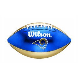 Wilson NFL Team Logo Football (St. Louis Rams)