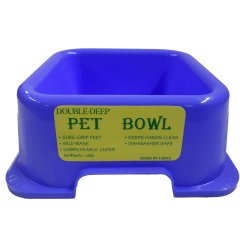 Double Deep Pet Bowl