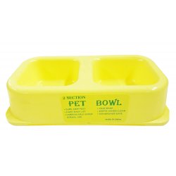 Two Section Pet Bowl