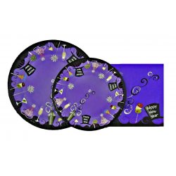 Happy New Years Disposable Dinnerware Party Set - Serves 16