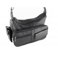 Black Leather Purse & Organizer