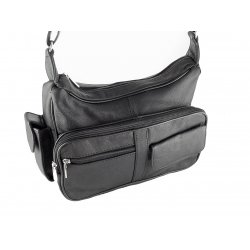 Black Leather Purse & Organizer