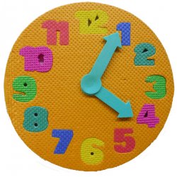 Foam Clock Puzzle - Baby's Learning and Development Toy