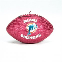 Miami Dolphins 5" Wax NFL Football Candle - NFL Football