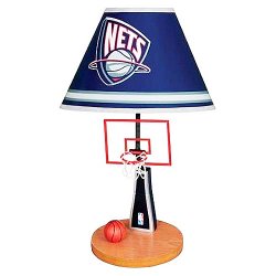 NJ Nets Officially Licensed NBA Lamp