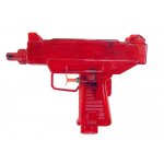 Red Kids Water Squirt Gun - Uzi Design - 2 Pack