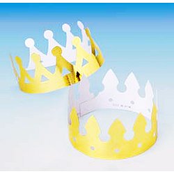 12 Foil Crowns