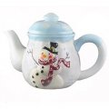 Snowman Teapot - Bella Casa By Ganz