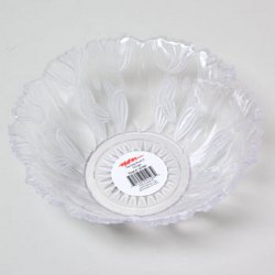 Acrylic Serving Bowl - Tulip Design