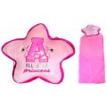 All Star Pink Princess Sleeping Bag & Carrying Case