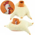 Rooster Animal Feet Talking Kids Slippers, Size 6-9
