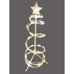 Lighted Spiral Christmas Tree - 24" Pre-lit Rope Light Holiday Decor
