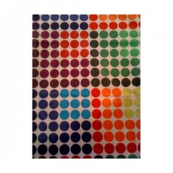 JUMBO Fabric Stretchable Book Cover (Polka Dots)