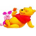 Winnie the Pooh and Piglet Decal Sticker