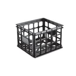 Black Mini Milk Crate
