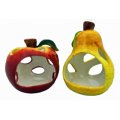 Pear and Apple Tealight Holders