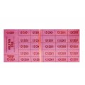 Auction Tickets - 500 Sheets - PINK