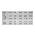Auction Tickets - 500 Sheets - WHITE