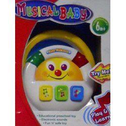 Musical Baby Toy Play and Learn Educational Toy (Baby Walkman)