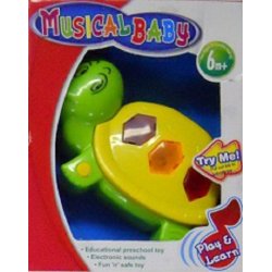 Musical Baby Toy Play and Learn Educational Toy (Tortoise)
