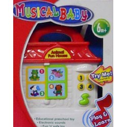 Musical Baby Toy Play and Learn Educational Toy (Animal House)