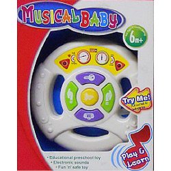 Musical Baby Toy Play and Learn Educational Toy (Fun Driver)