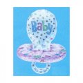 Baby Boy Pacifer Balloon - Jumbo Size 22" x 29"