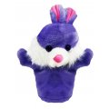 Plush Bunny Hand Puppet -Lavender