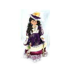Crimson Collection African America Porcelain Doll