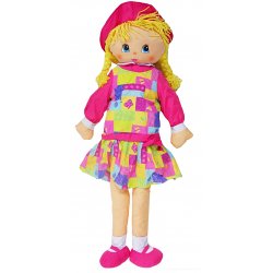 Well Made Toys Rag Doll - 45" Blonde Rag Doll with Bonnett 