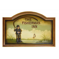 The Fisherman Inn Fine Ale Bar Art