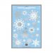 Let It Snow Window Decals Decorations