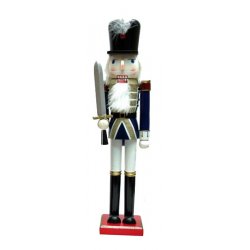 Wooden Nutcracker - 10" Decorative Holiday Nutcracker