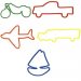 Vehicle Shaped Rubber Bands Rubba Bandz Band Wristband (12)