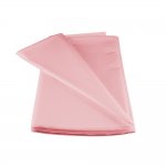 PINK PLASTIC TABLE COVERS - 54" x 88" - 24 Cnt.