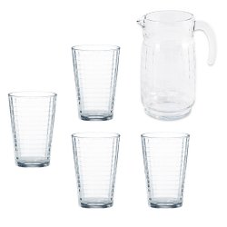 Circleware Windowpane 5pc. Beverage Set