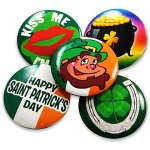 St. Patrick's Day Button Bulk Pack - 50ct