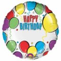 18" Birthday Balloons - Personal Message Capabilities