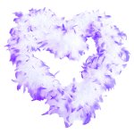 Long Feather Two Tone Boa Costume